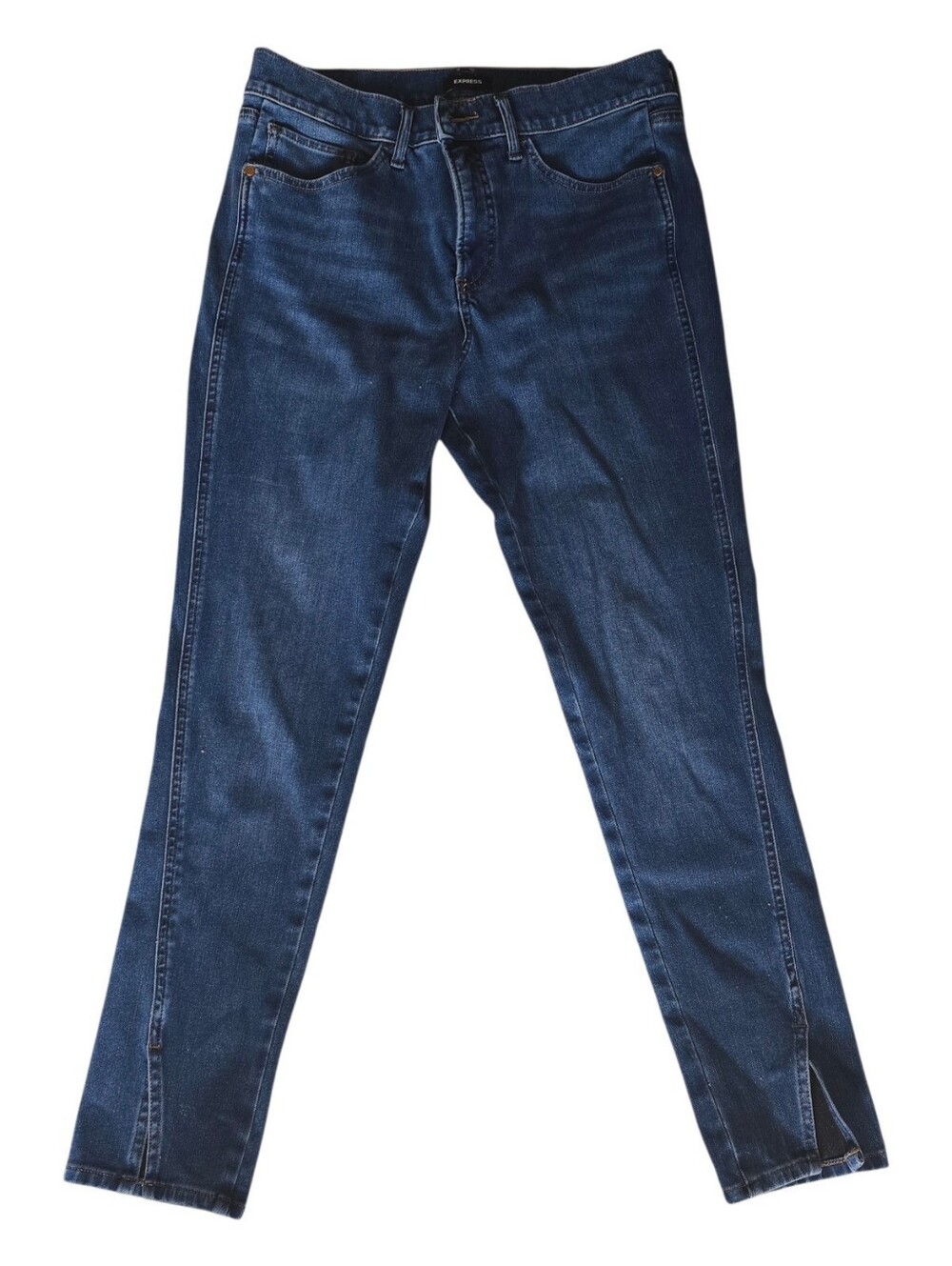 New EXPRESS Skyscraper Mid Rise Skinny Jeans Size 10
